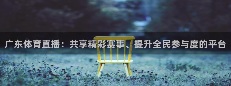 飞速足球直播吧：广东体育直播：共享精彩赛事、提升全民参与度的平台